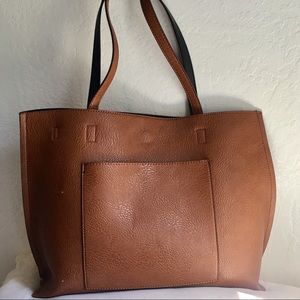 Brown Leather hand bag